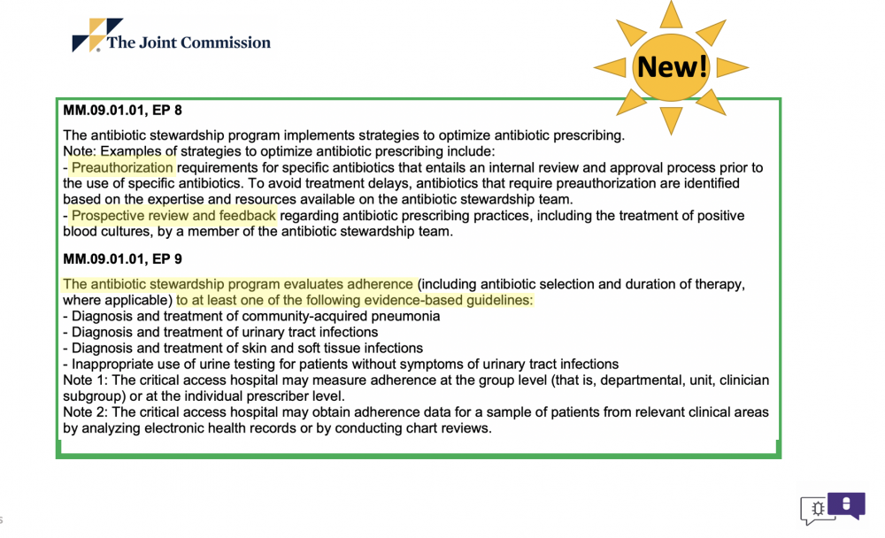 The Joint Commission and AS Presentation Image