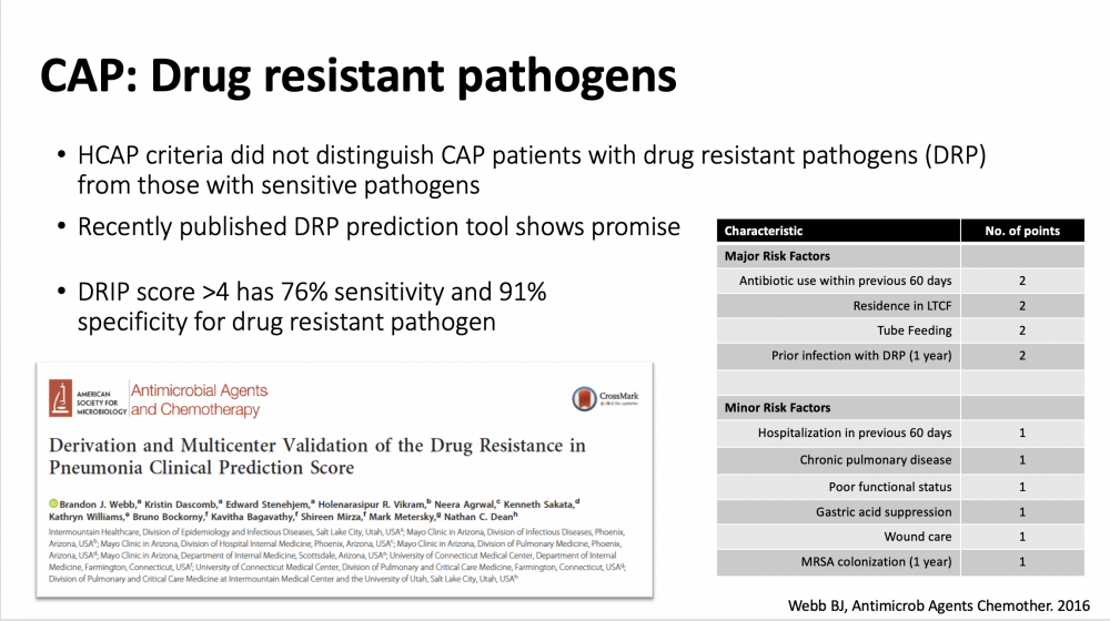 Incorporating New Evidence into Stewardship Interventions for CAP Presentation Image