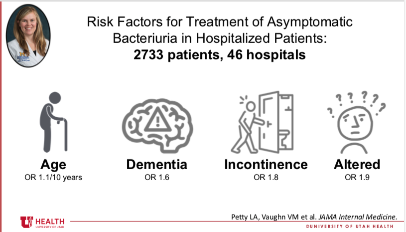 Asymptomatic Bacteriuria: Tips and Tricks to Reduce the Urge to Treat Presentation Image